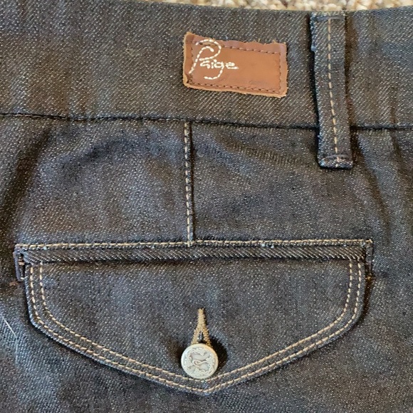 Paige Premium Denim Townsend Denim Short Size 32 - Picture 4 of 9